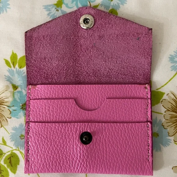 Handmade Genuine Leather Wallet - Picture 2 of 5